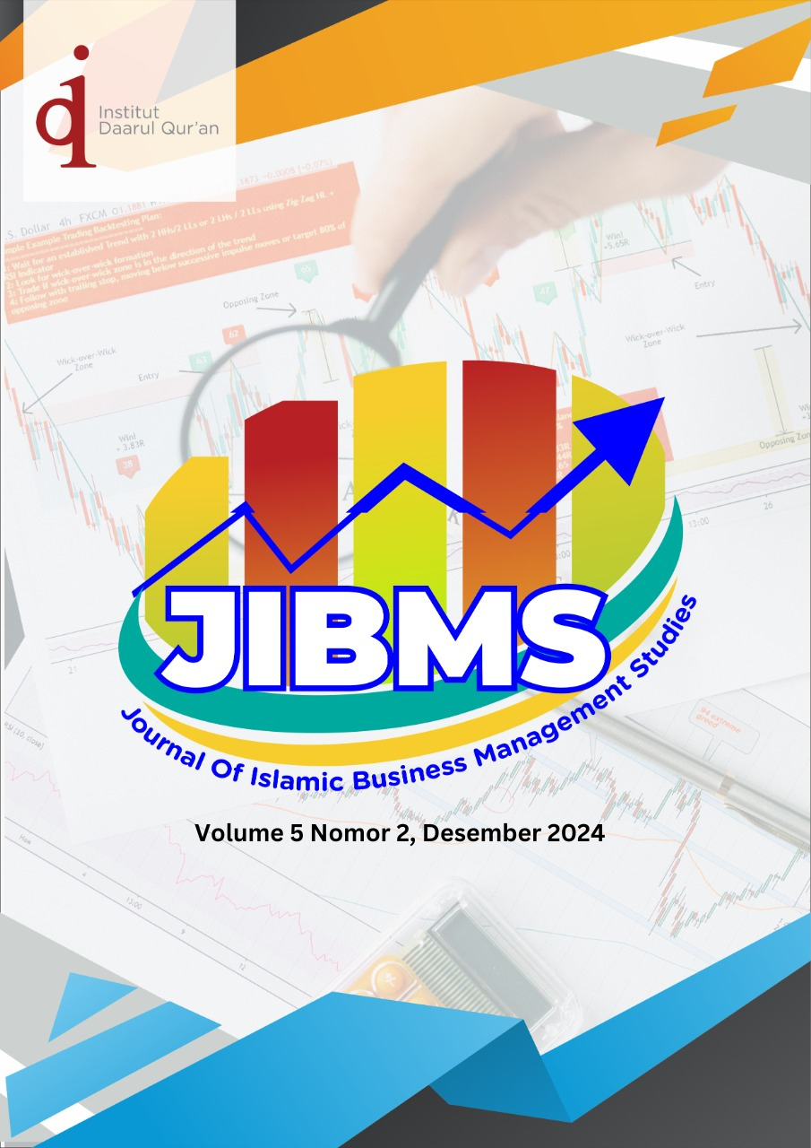 					View Vol. 5 No. 2 (2024): Journal of Islamic Business Management Studies (JIBMS)
				